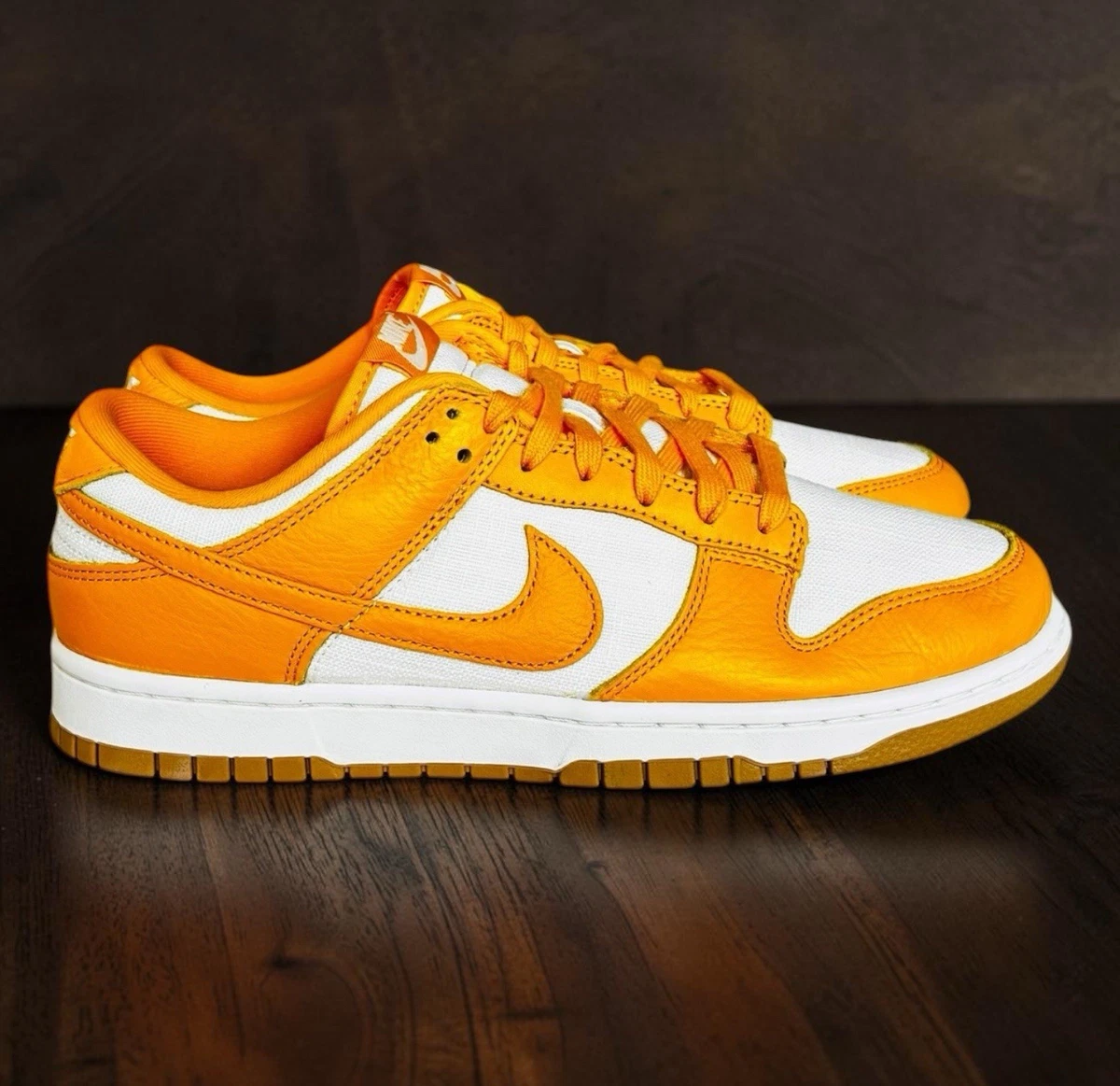 【新品】NIKE DUNK LOW RETRO university gold Nike Dunk Low White University Gold for Sale | Authenticity