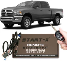 Start-X Remote Start Kit for 2013-2017 RAM Pickup Truck 1500/2500 / 3500 ||... 