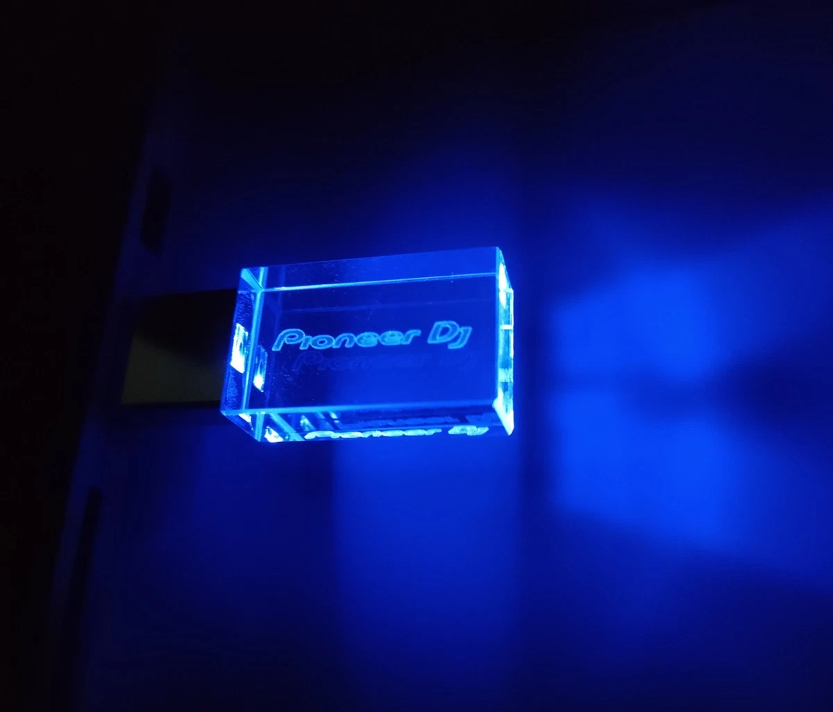 Pioneer DJ Chiavetta USB 64 GB Pen Drive ad alta velocà 16 GB Cristallo con luce LED a colori U Disco 32 GB Memory Stick impermeabile Regalo  7