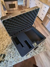 Platt Model 2005 Microphone Instrument Case with Key 20.75X14.75X5.75" NICE!