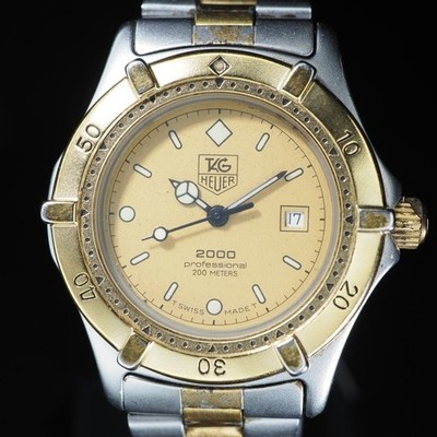 Damenuhr Tag Heuer Professional 200M 964.015 Quarz Edelstahlarmband