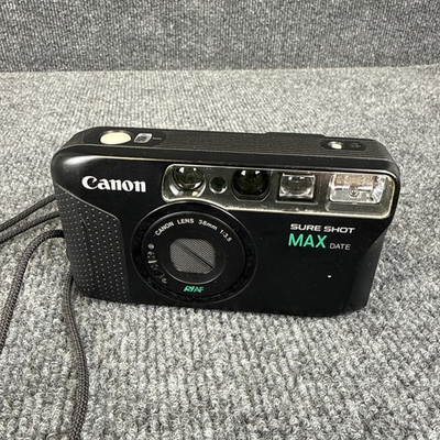 #ad #ad Canon Sure Shot Max Date 35mm Film Camera UNTESTED For Parts $21.75