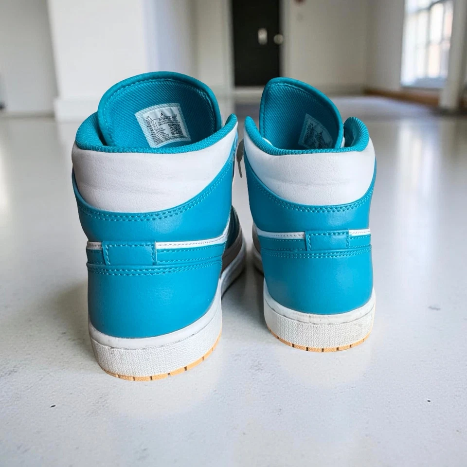 Nike Air Jordan 1 Mid 'Aquatone' – Herren Basketball-Sneaker in EU 44,5 - Bild 4 von 4