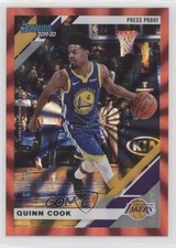 2019-20 Panini Donruss Press Proof Red Laser 81/99 Quinn Cook #68 7qg