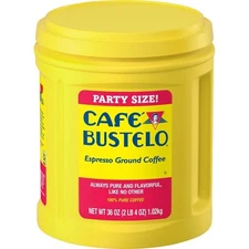 Cafe Bustelo Espresso Dark Roast Ground Coffee - 36oz