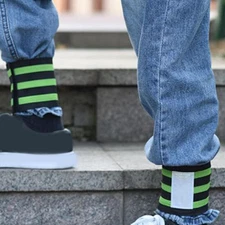 2 Pieces Bike Ankle Straps Elastic Leg Straps Supplies Wear Resistant Wrist Band