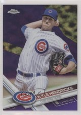 2017 Topps Chrome Purple Refractor /299 Kyle Hendricks #19 jc3