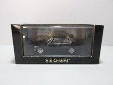 1/43 Minichamps BMW 320i 3 series 1989 black Collectables 17+