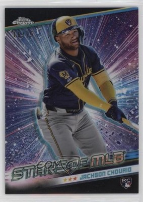 2024 Topps Update Black Refractor 16/25 Jackson Chourio #CSMLB-84 Rookie RC 7c5