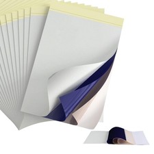 Peslief Tattoo Transfer Paper - 100 Sheets Thermal Stencil Paper for Tattooin...