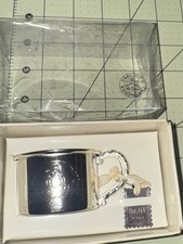 Vintage Russ Berrie  Co. Keepsake child's cup silverplate bear