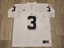 Adidas Notre Dame Number 3 Home Jersey Men s Size Large - Joe Montana Vintage