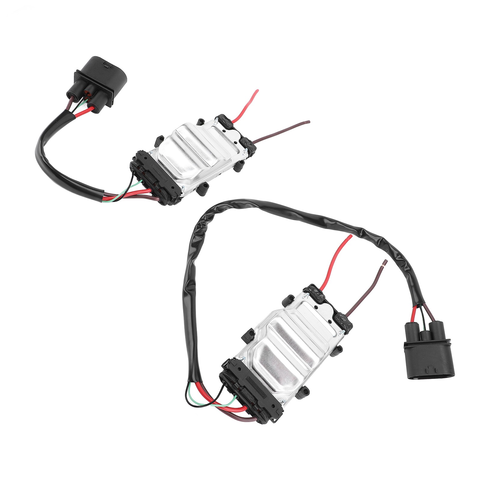 2Pcs Fan Control Module 1137328159 Stable Performance Enhanced Safety Engine Coo