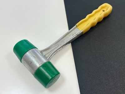   Safe-T-Grip Tools USA No. 205 Plastic Face Mallet, Yellow Aluminum Handle
