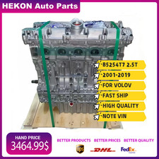 B5254T7 2.5T Long Block Engine Assembly Fits For 01-19 VOLVO S40 S80 S60 XC90