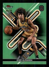 2022-23 Finest Overtime Elite Neon Green Refractors #52 Izan Almansa /99 6756