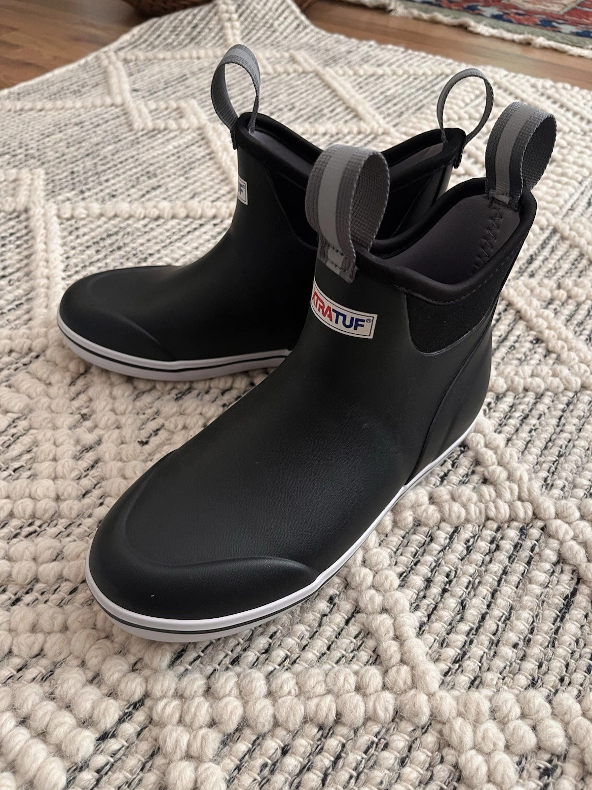 XTRATUF 6" Ankle Deck Boots Casual / Fishing Women's Size 7