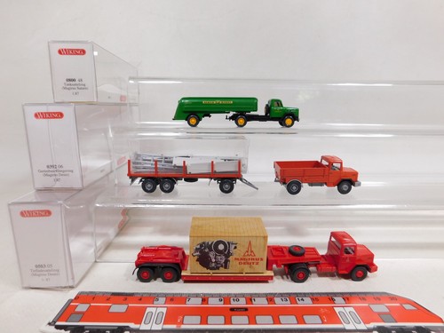 Dw880-0,5# 3X H0 1:87 Modello Magirus 0392 06 0503 05 0800 48 BP Mint+Box