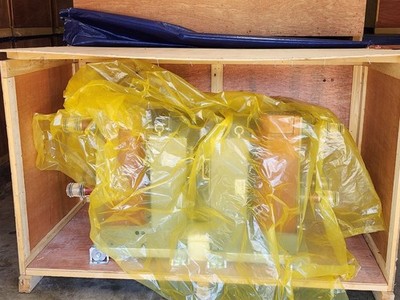 LS Electric UVH-15H50C12 Air Circuit Breaker ACB Draw-Out NEW Crated 480kg