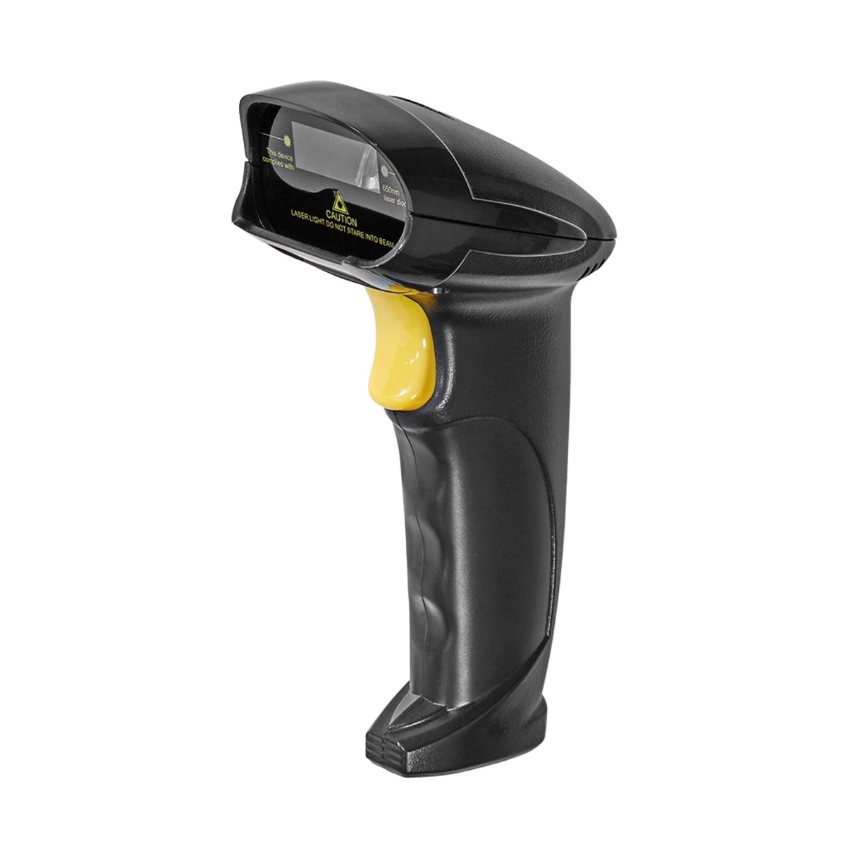 Lecteur de codes-barres sans fil QR code laser 1D 2D pour entrepôt et magasin 50m