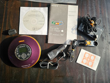 Rare Sony Walkman PSYC D-NE320 Atrac3plus MP3, Disc Man - Manual Included