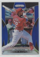 2019 Panini Prizm Tier III Blue Prizm Andrew McCutchen #281 0o6v