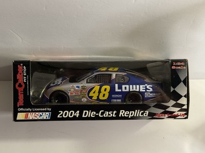 Team Caliber Pit Stop 2004 NASCAR #48 Jimmie Johnson - Lowe's 1:24 Die Cast NIB
