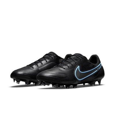 Mens 6.5/Womens 8 Nike Legend 9 Elite FG Black Blue Soccer Cleats CZ8482-004