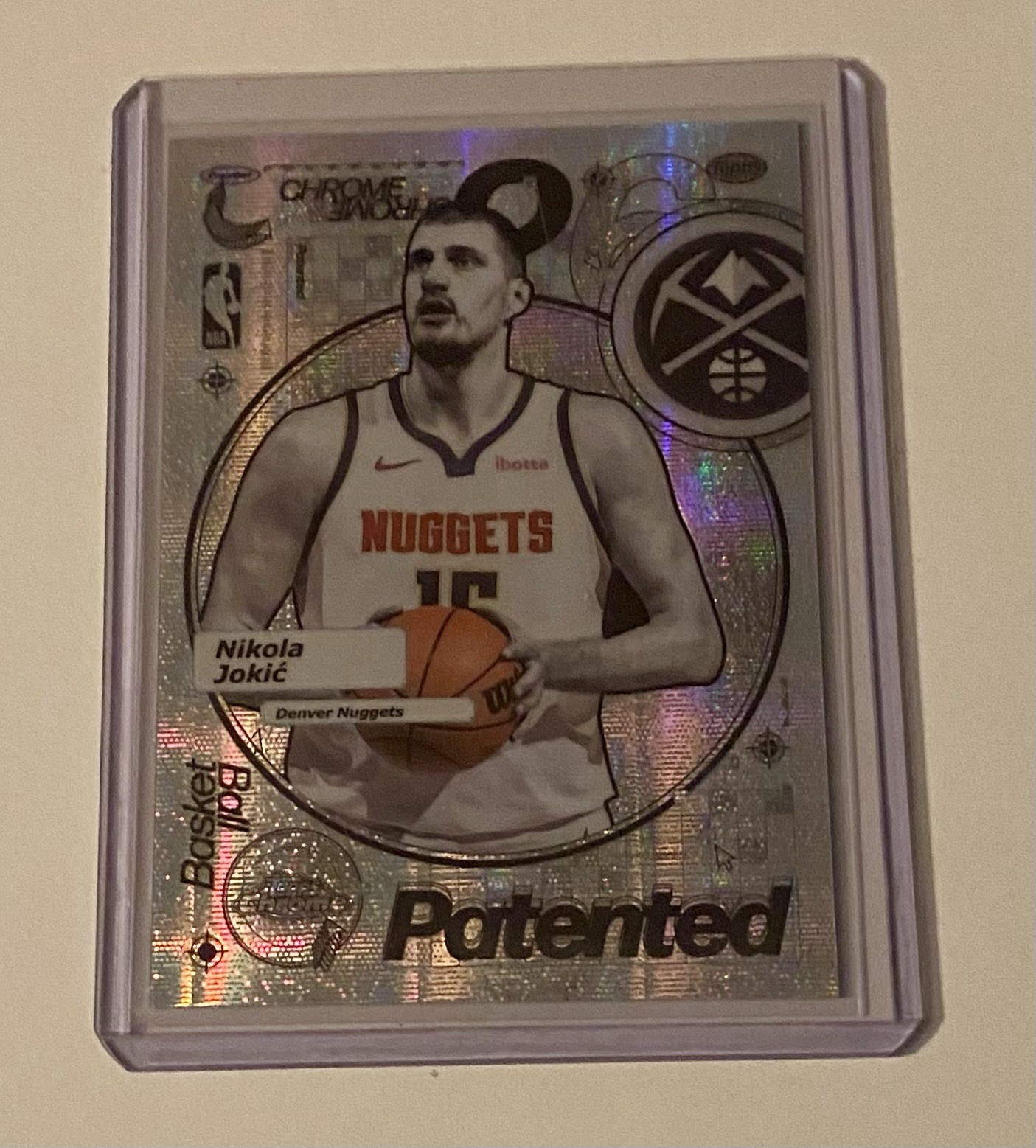 2025-26 Topps Chrome Nikola Jokic Patented SSP NUGGETS