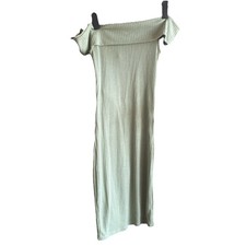 Ladies Size 12 A Line Off Shoulder Bodycon Dress  holiday Stretchy Dress Was £35