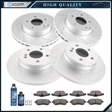 Ceramic Brake Pads And Rotors Front Rear For Mercedes-benz C250 C300 Ceramic Brake Pads And Rotors Front Rear For Mercedes-benz C250 C300