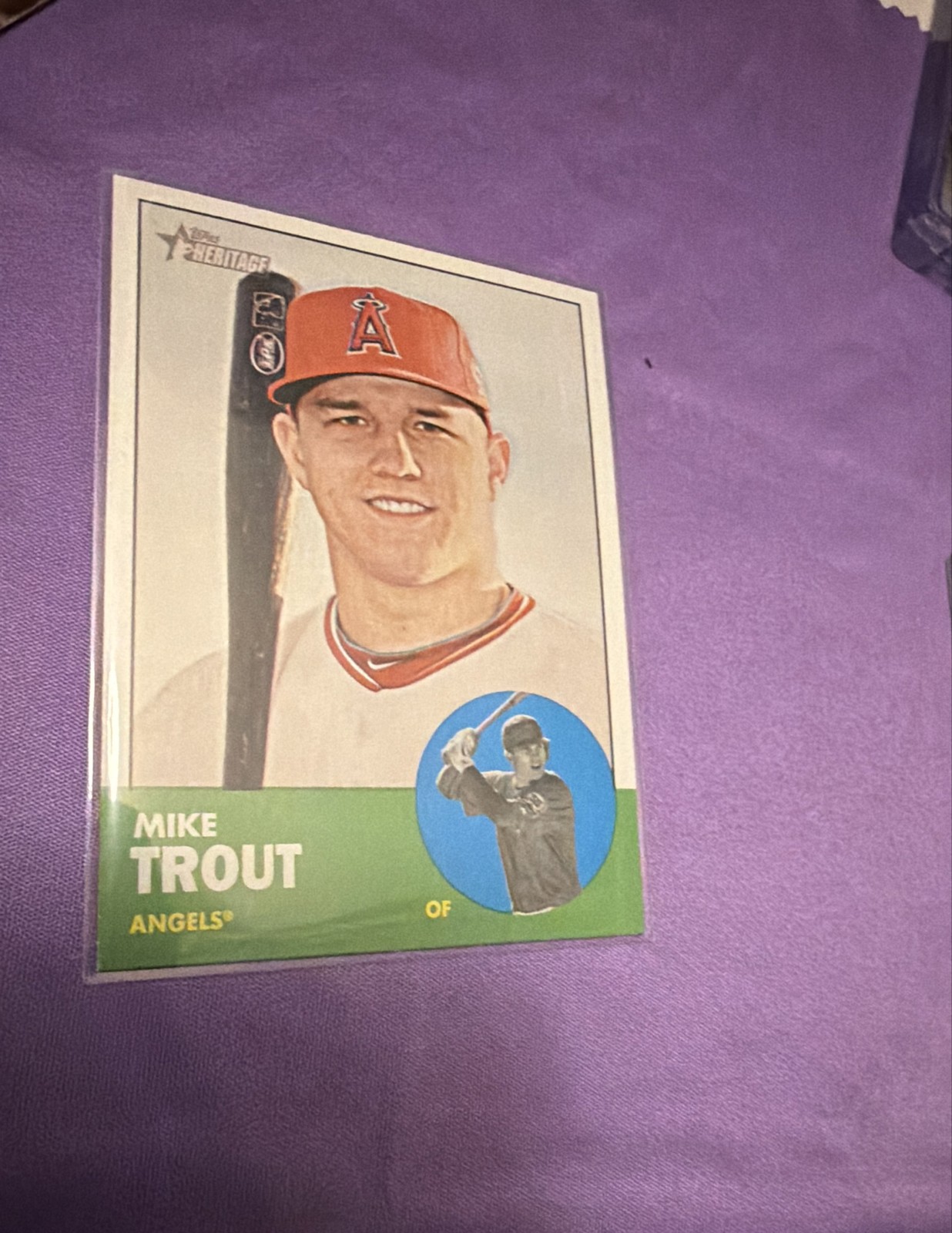 2012 Topps Heritage - Mike Trout #207