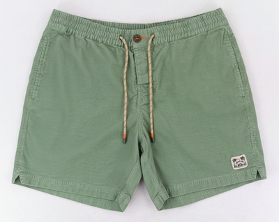 #ad #ad Howler Brothers Pressure Drop Cord Shorts Mens 36 Lichen Green 7quot; Elastic Waist $34.99