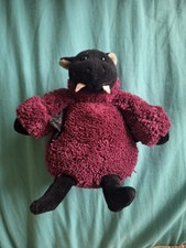 Jellycat Poloneck Peeker Bat Rare Retired