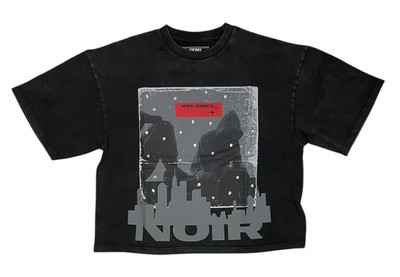 New Fifth Loop Volume Heavy Cropped Tee (Black) Size XL Brand New!