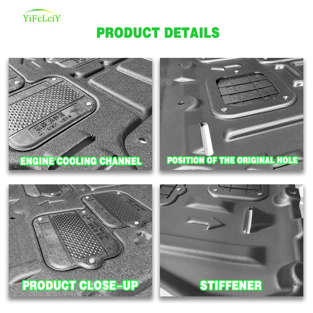 2Pcs For Audi Q5 2009-2017 Under Engine Splash Guards Front Engine Mud Flaps