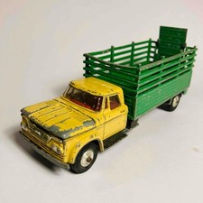 Corgi Toys #484 Dodge Kew Fargo Livestock Transporter - Original Vintage (ref28)