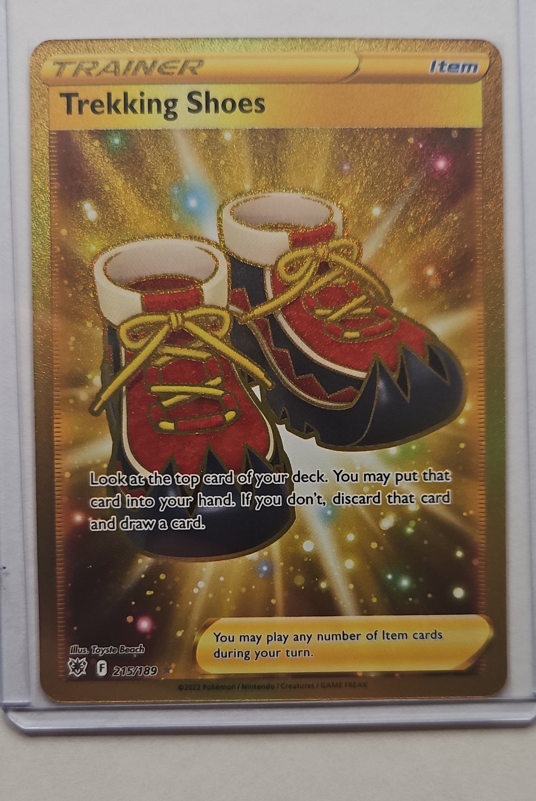 Trekking Shoes (Secret) 215/189 Swsh10: Astral Radiance Holo