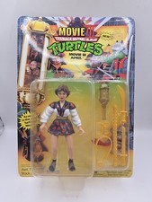 1992 TMNT III April O'Neil Action Figure Playmates Sealed Unpunched