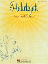 Hallelujah Song by Leonard Cohen Piano Vocal Sheet Music Guitar Chords Lyrics