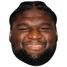 Dalvin Tomlinson (Beard) Big Head. Larger than life mask.