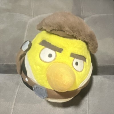 Angry Birds Star Wars Yellow Bird Plush Stuffed Animal 2013 #95291 Washable