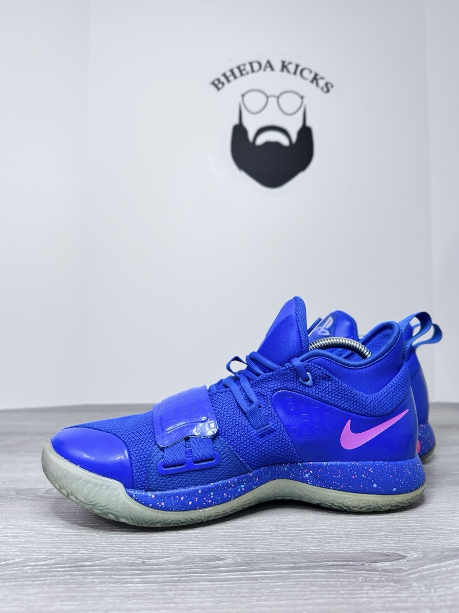 Size 8.5 - Playstation x Nike PG 2.5 Blue for sale online | eBay