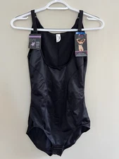 Maidenform NWT Black Firm Control Wear Your Own Bra Bodybriefer XL $57