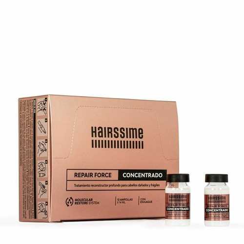 HAIRSSIME REPAIR FORCE CONCENTRADO Ampoules 12 un (14ml / 0.47 oz.) - Picture 2 of 3