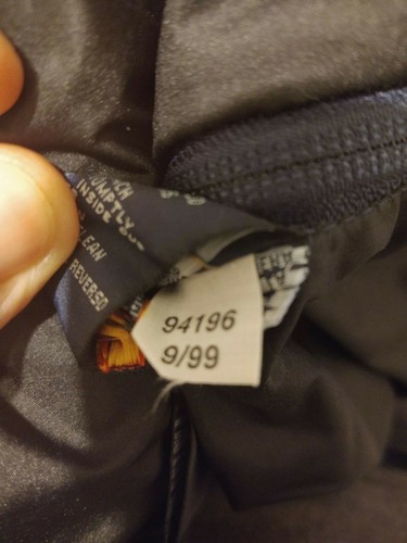 VINTAGE 1999 Mens Tommy Hilfiger Blue Hooded Rain Jacket XL One Owner VTG - Picture 12 of 12