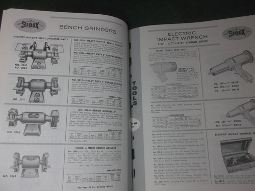 SIOUX Tools -Air & Electric Tools Catalog #69-70 ~ GO133 - Picture 4 of 7