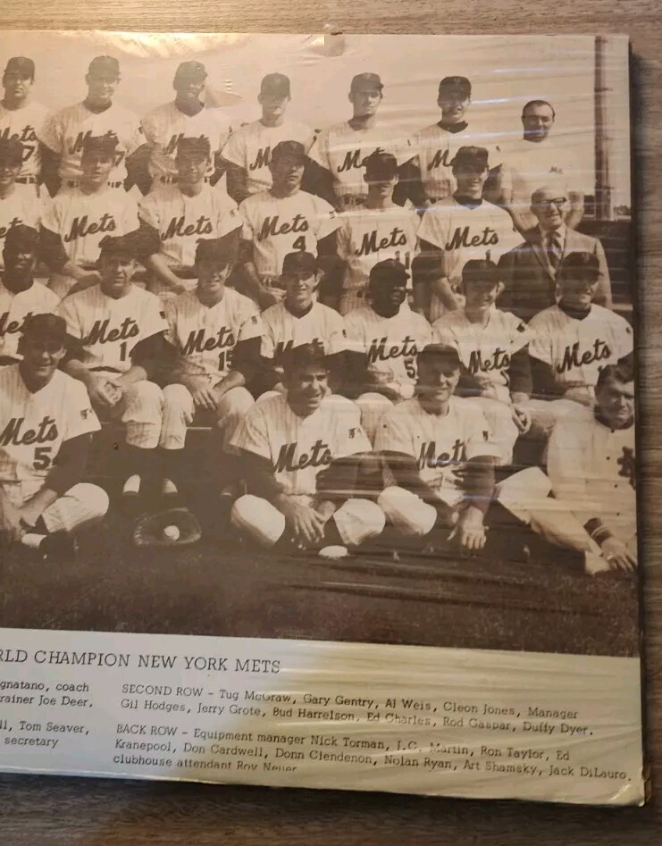 The Amazing Mets Champions ポスター額入り The Amazing Mets Champions ポスター額入り 1969 New York Mets