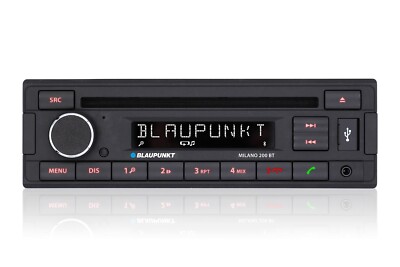 Blaupunkt Milano 200 BT Car Radio CD RDS Turner USB Bluetooth NEW