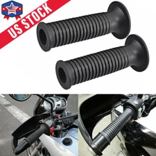 Rubber 7/8" & 1" Handlebar Hand Grips Universal For BMW Dirt Bike Motorcycle US